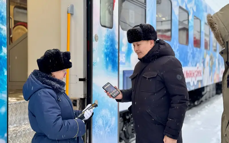 Новогоднюю электричку запустили из Астаны в Кокшетау и Атбасар