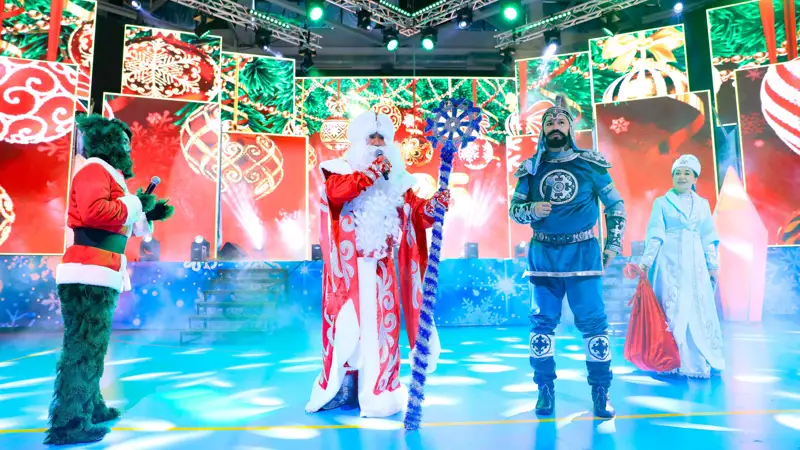 Президентская елка в Актобе