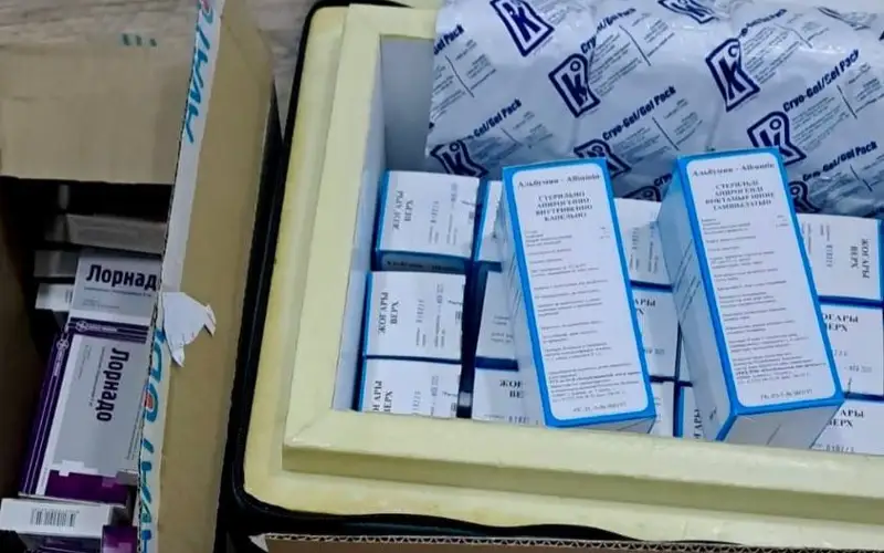 Ақтөбеден Ақтауға дәрі-дәрмек жіберілді