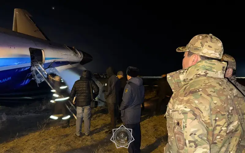 Расследование авиакрушения близ Актау находится в юрисдикции Казахстана