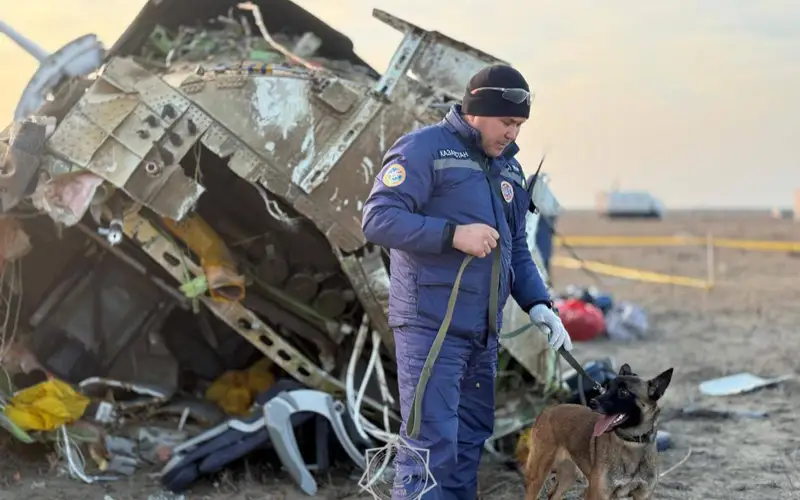 Крушение самолета близ Актау