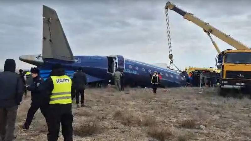 Embraer kompanııasy Aqtaý mańynda ushaǵy apatqa ushyraǵannan keıin resmı málimdeme jasady 