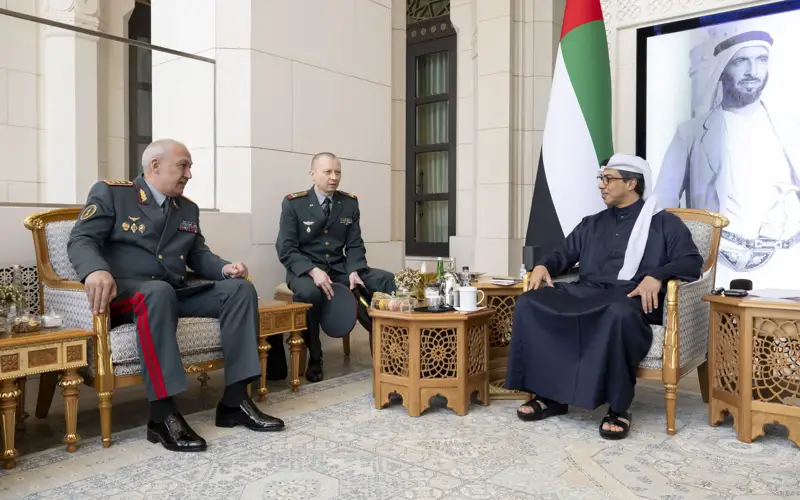 Kazakh Defense Minister meets UAE Vice President Mansour bin Zayed 