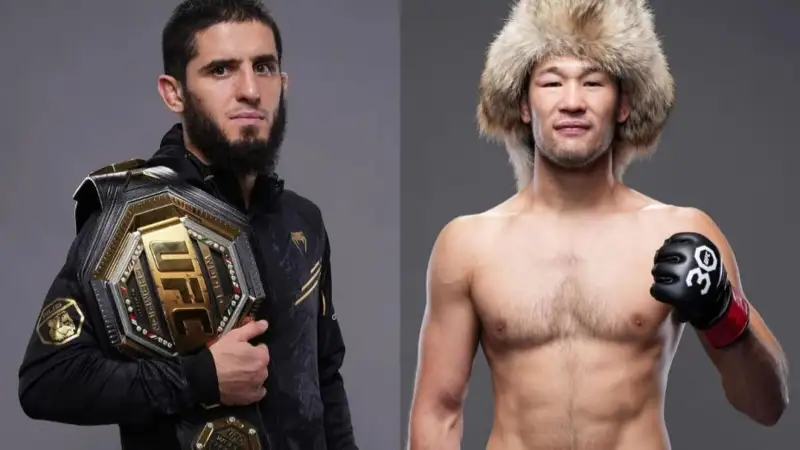 Шавкат Рахмонов пен Ислам Махачев