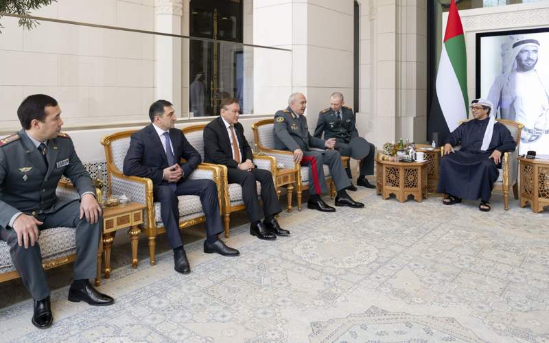 Kazakh Defense Minister meets UAE Vice President Mansour bin Zayed 