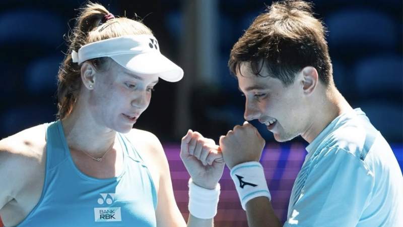 Казахстанская команда по теннису возглавила группу на United Cup