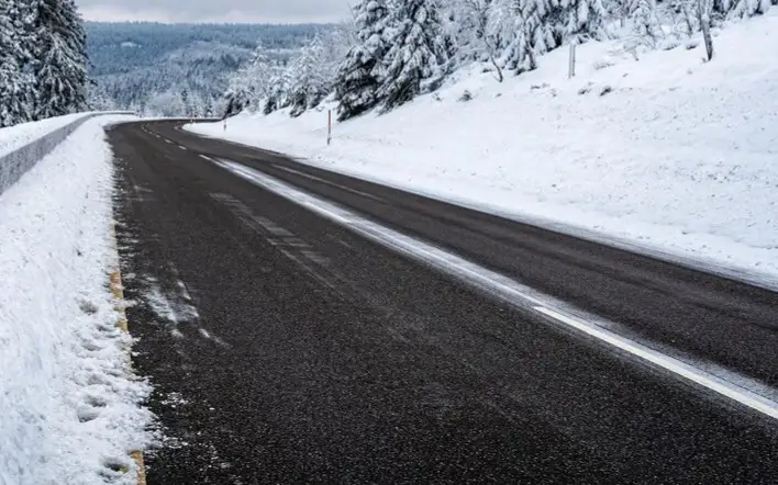 дорога зима