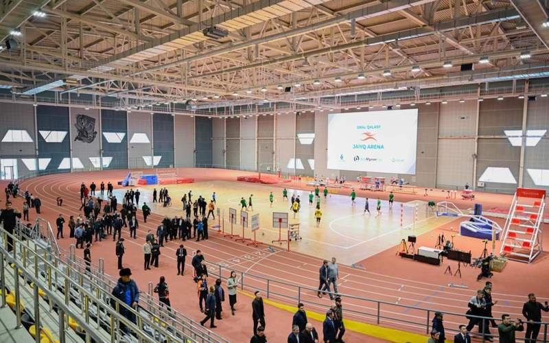 QazMunaıGaz Oral turǵyndary úshin jańa sport keshenin saldy