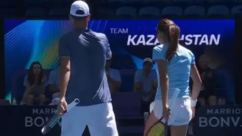 Kazakh duo defeats Team Greece at United Cup in Australia