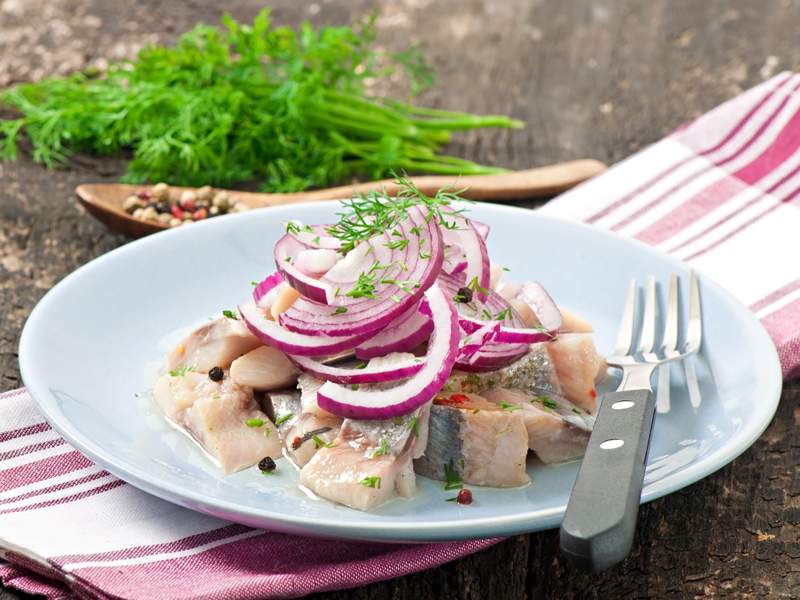 Scandinavia and Poland - pickled herring