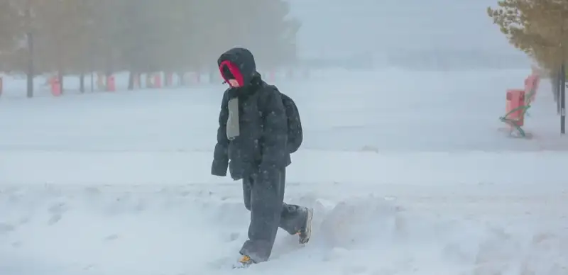 Snow and blizzard to batter Kazakhstan on New Year’s Eve