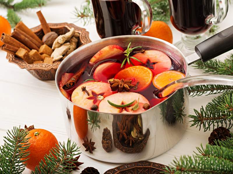 European countries and mulled wine