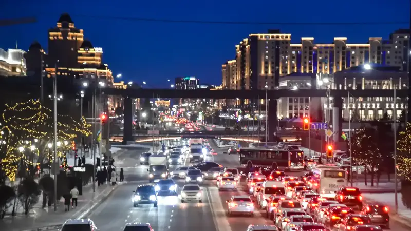 Астана пробки кептеліс