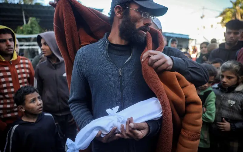 Шестой младенец умер от сильного холода в секторе Газа