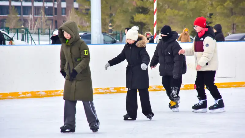 Дети коньки балалар