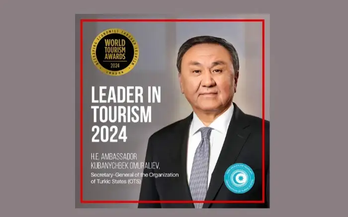 OTS Secretary General honored with 2024 World Tourism Leader Award