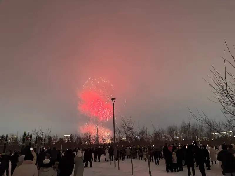 Astana welcomes New Year 2025 with spectacular fireworks display