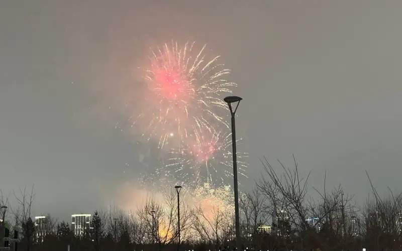 Astana welcomes New Year 2025 with spectacular fireworks display