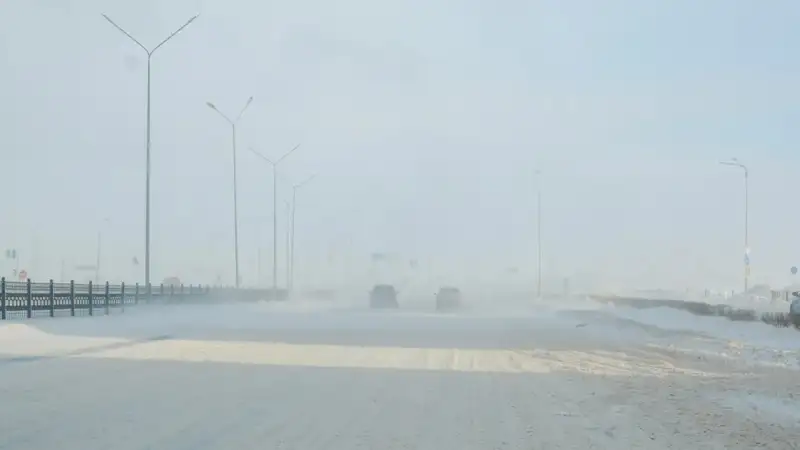 Қарағанды ​​облысындағы жолдың бір бөлігі жабылды