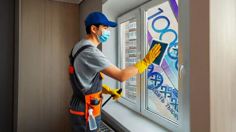 Сколько стоят услуги клининга в регионах Казахстана