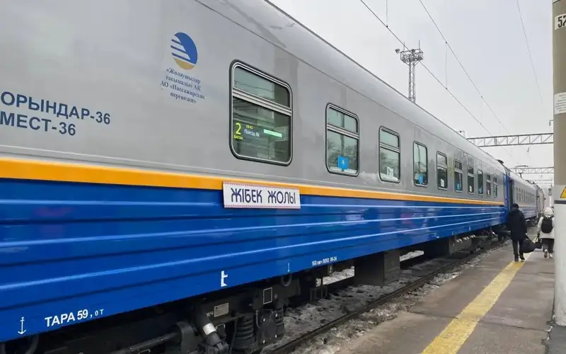 Jibek Joly туристик поезди бу сафар Қозоғистон ва Ўзбекистоннинг икки шаҳрида тўхтайди
