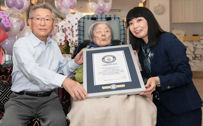 Жапонияда әлемнің ең қарт тұрғыны қайтыс болды