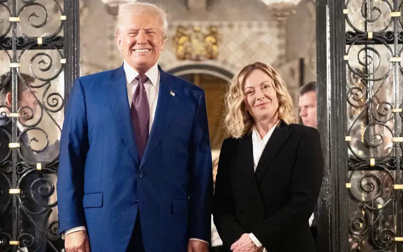 Премьер-министр Италии Дж.Мелони провела встречу с избранным президентом США Д.Трампом