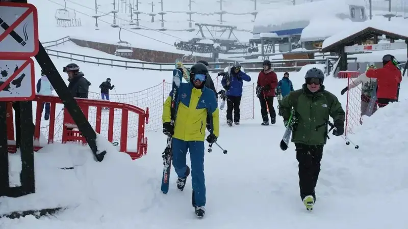 Шымбұлақта шаңғы тебу 20 мың теңгеге дейін қымбаттаған