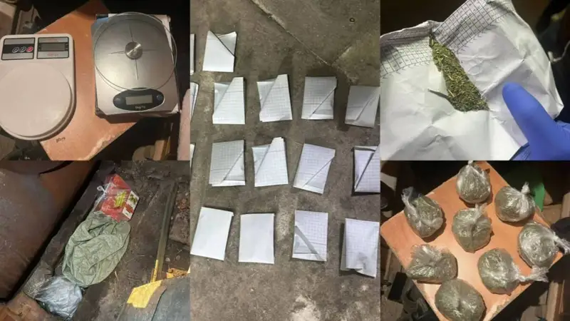 Костанаец хранил особо крупную партию наркотиков в мебельном цехе