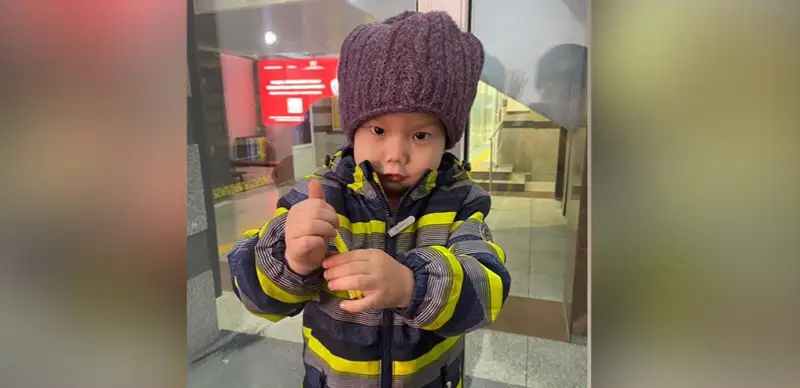 ребенка нашли на вокзале Астаны