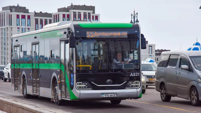 Проспект Сарыарка Сарыарқа даңғылы Астана транспорт көлік автобус