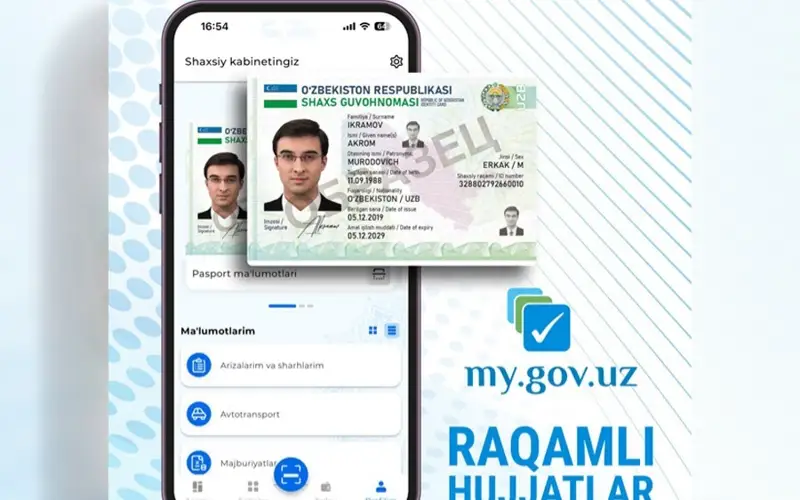 Ózbekstanda azamattardan qaǵaz qujattar 