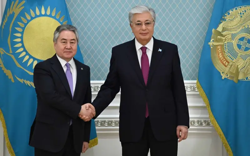 Касым-Жомарт Токаев принял министра иностранных дел Кыргызстана