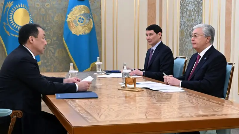 Нурлан Сауранбаев отчитался перед Президентом об итогах деятельности КТЖ