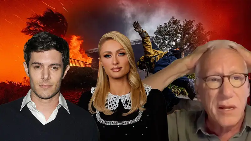Дома Джеймса Вудса, Адама Броди и Пэрис Хилтон сгорели при пожаре в Калифорнии