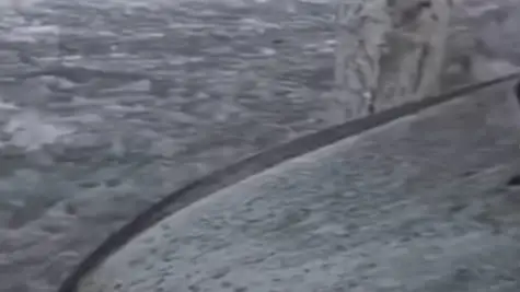 Стала известна причина черного снега в Сатпаеве 