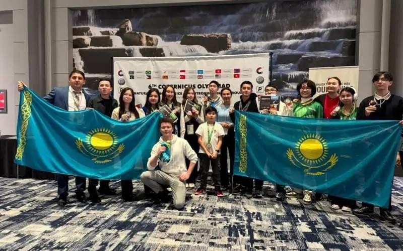 Ninth-grade Astana schoolboy secures win at Copernicus Olympiad