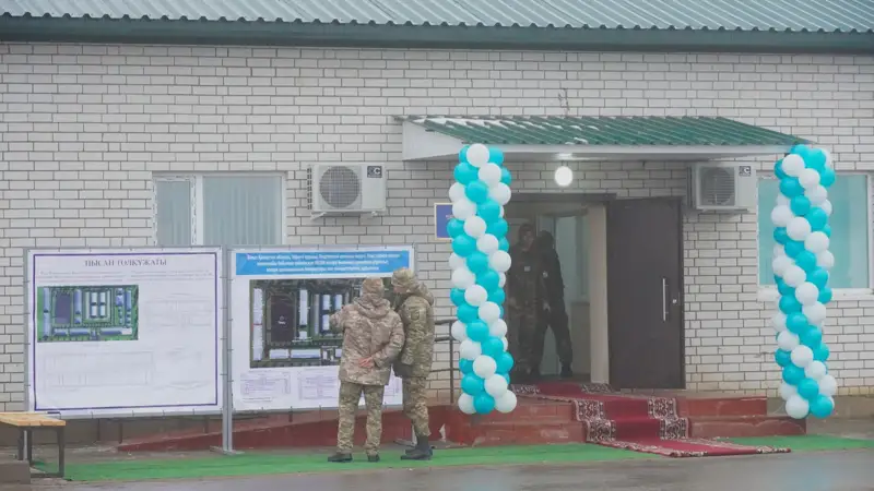 В Уральске завершился первый этап строительства военного городка