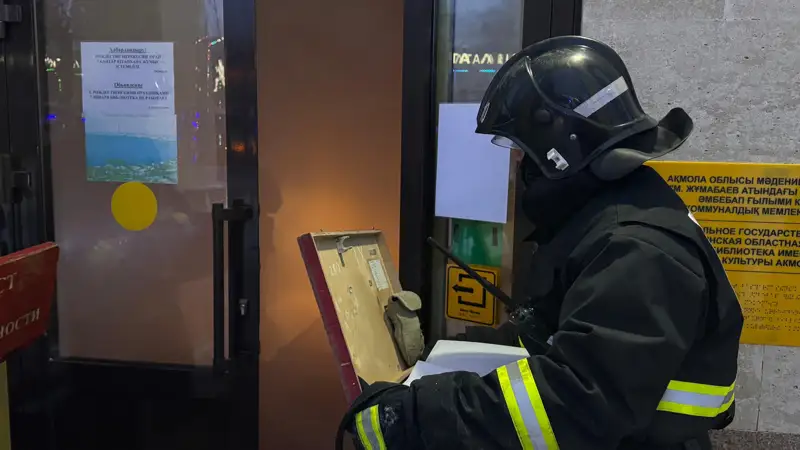 Почти 12 тысяч книг сгорело во время пожара в Акмолинской библиотеке
