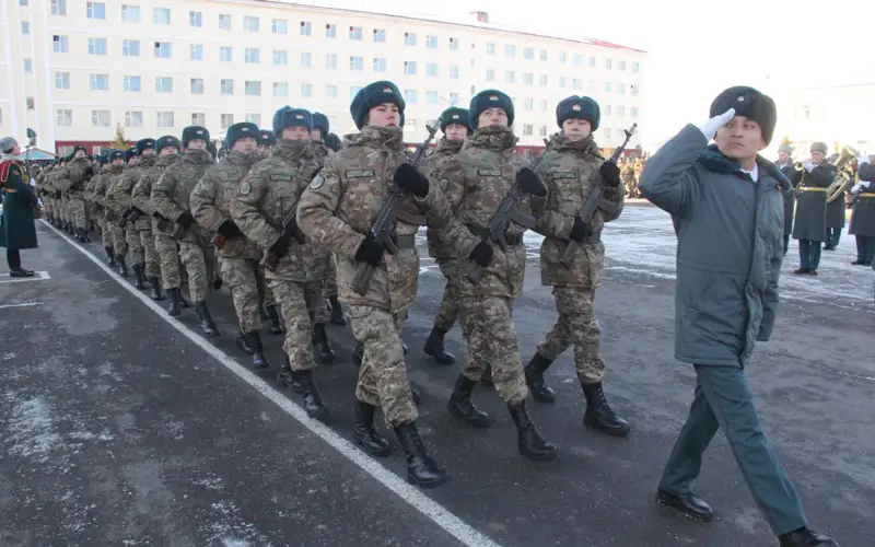 Около 700 новобранцев вступили в ряды Нацгвардии в Астане 