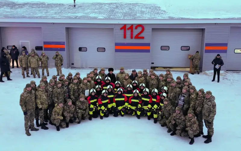 Врачи и пожарные — универсальное спасательное подразделение в Акмолинской области