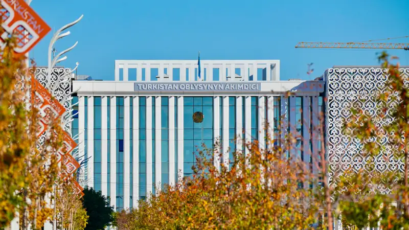 Акимат Туркестанской области, Түркістан облысынын акімдігі