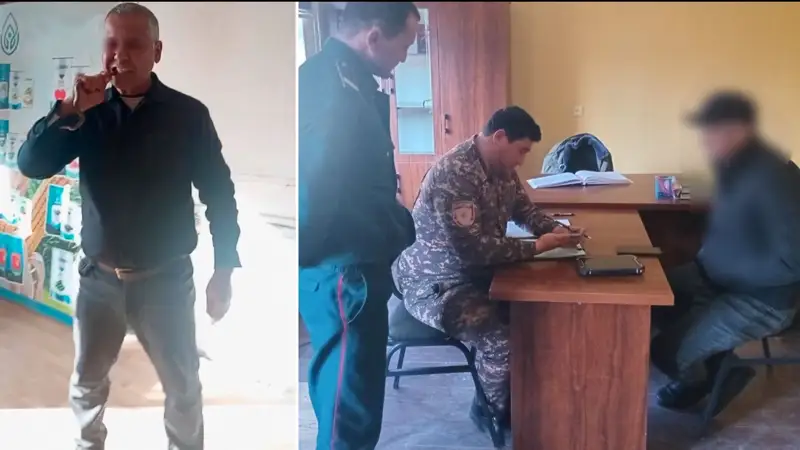 Ўзбекистонда эркак кўлвор илонни тириклайин еб ташлади