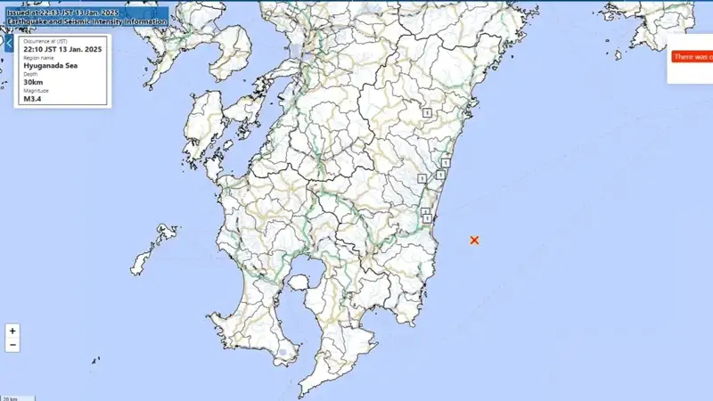 Japonııada 6,4 baldyq jer silkinisi boldy