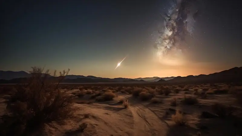 Rare comet lights up skies for the first time in 160,000 years