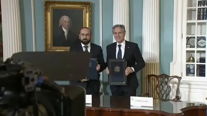 Armenia, U.S. sign strategic partnership document