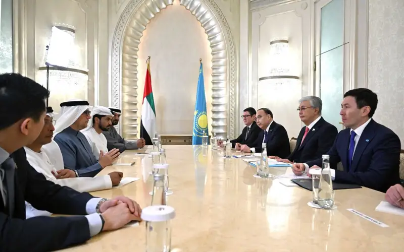 President Tokayev meets Masdar, ADNOC CEOs 