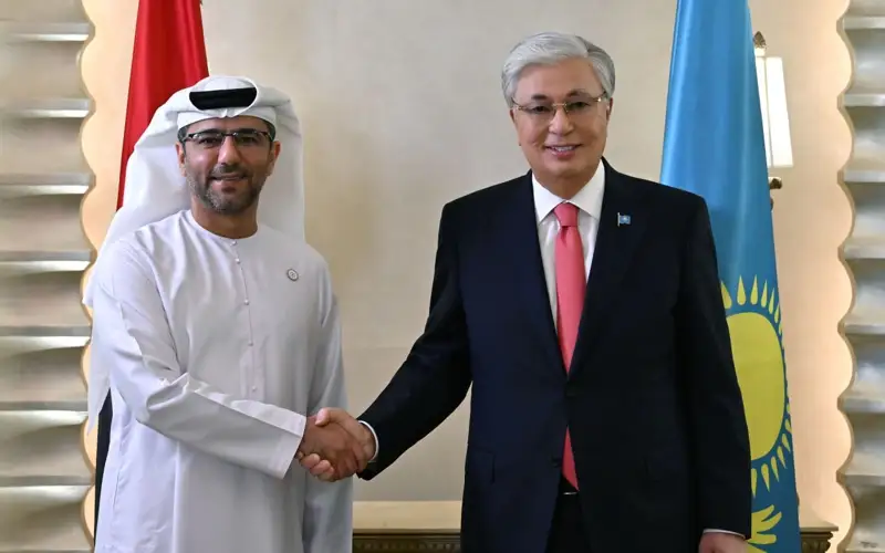 Президент Казахстана встретился с гендиректором Abu Dhabi Ports Group