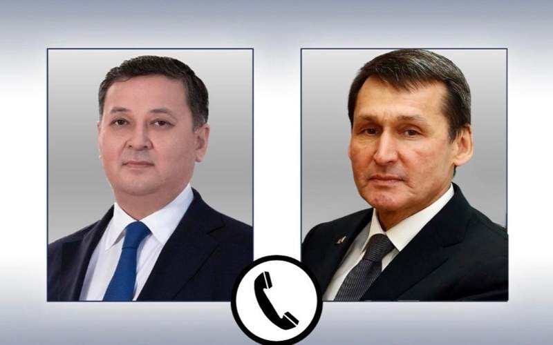 Kazakh, Turkmen FMs talk over phone, discuss bilateral interaction prospects