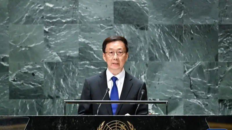  заместитель председателя КНР Хань Чжэн 